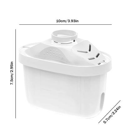 3.5L Water Filter + Water Filter Jug Cartridges Household Kitchen Activated Carbon Filter Water Purifier Filter Cartridges