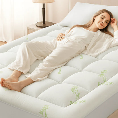 Bamboo Plush Mattress Topper